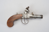 Archived Images\I_numbers\I7501-I8000\I7691.03.jpg; I7691; flintlock pocket pistol by Henry Nock; pistol, pocket, flintlock